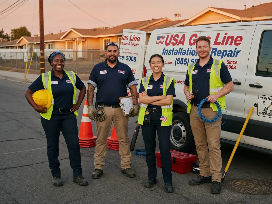 Gas Line Installation company in Logan, NM